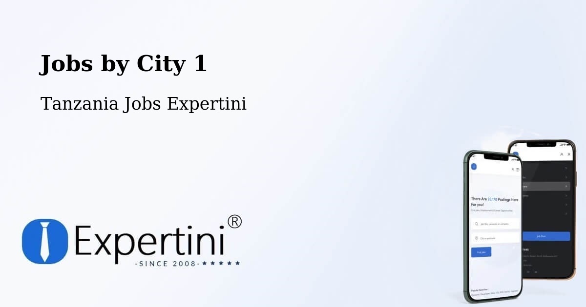 City Jobs in Tanzania - Expertini